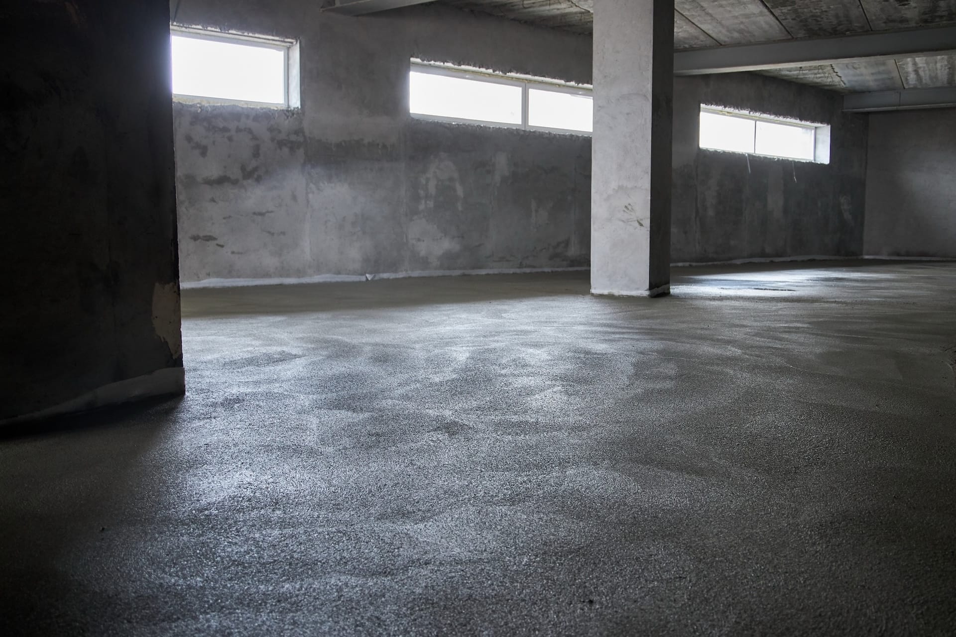 Aljzatbeton készítés